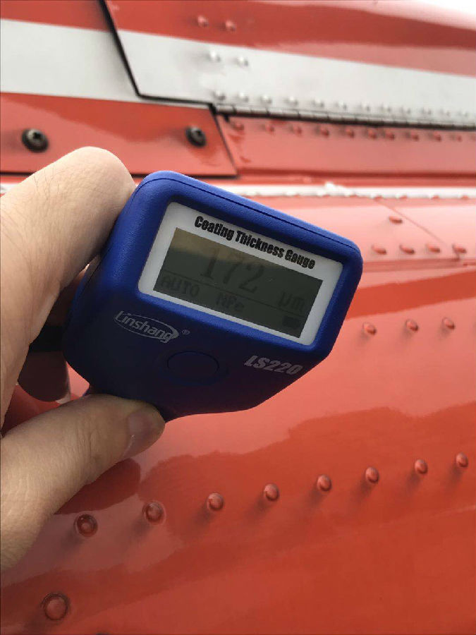 漆膜儀測直升機油漆 漆膜儀測直升機油漆