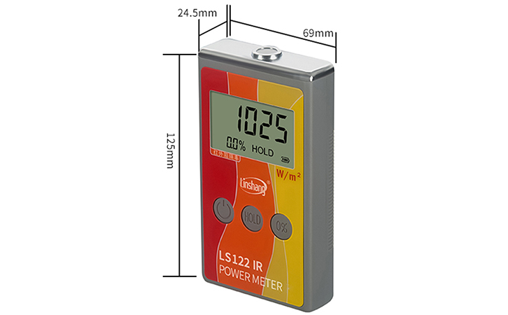 紅外功率計(jì)尺寸