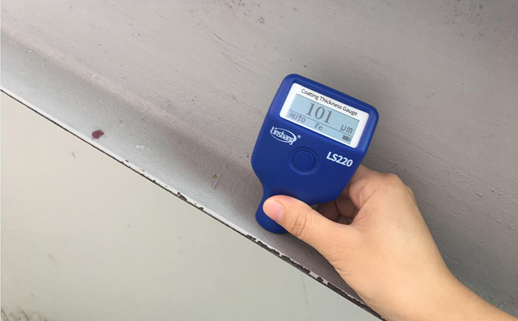 漆膜測厚儀LS220H測量鋼結(jié)構(gòu) 漆膜測厚儀LS220H測量鋼結(jié)構(gòu)
