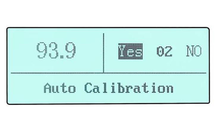 光澤度儀選擇校準(zhǔn)界面 光澤度儀選擇校準(zhǔn)界面