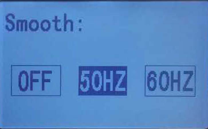 Smooth設(shè)置 Smooth設(shè)置